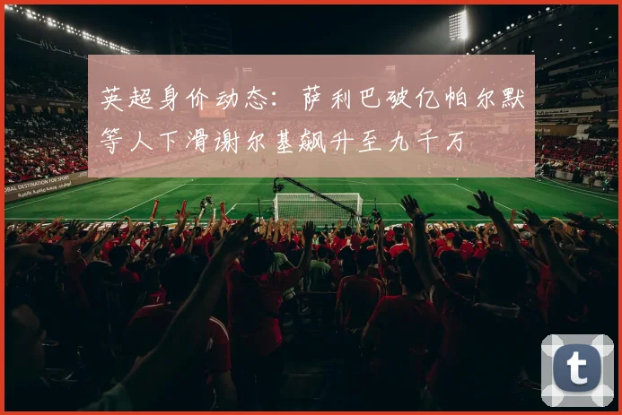 英超身价动态：萨利巴破亿帕尔默等人下滑谢尔基飙升至九千万